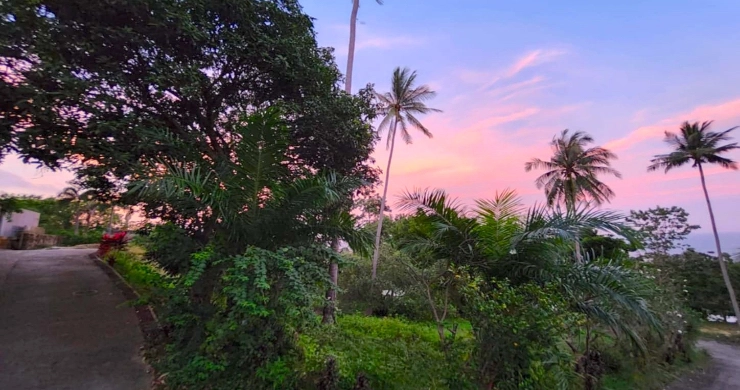 Premium Sea View Land for Sale in Chaweng Noi