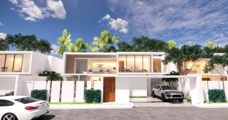 New Modern 4 Bedroom Pool Villas for Sale in Chaweng